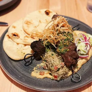 Grilled Souvlaki Beef Skewers
