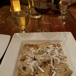 Summer Squash Raviolis