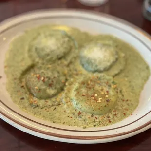 Spinach Ravioli