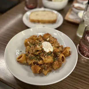 Rigatoni Bolognese