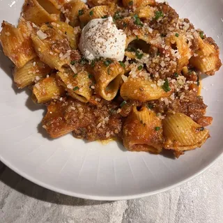 Rigatoni Bolognese