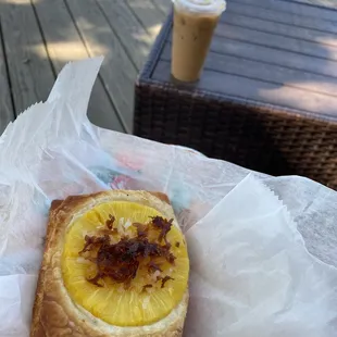 Pineapple Coconut Danish