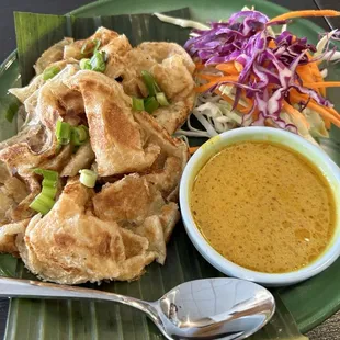 Roti with curry