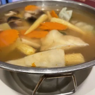 Tom Yum Soup Vegetables Hot &amp; Sour Soup