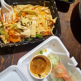 Gang Gai &amp; Fresh Roll