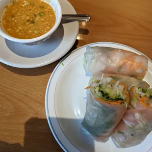 Fresh roll. There is almost no shrimps in it