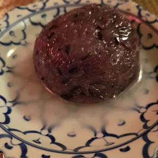 Black sticky rice