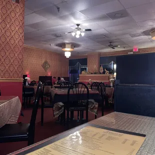 Corner of the restaurant shot