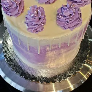 Beautifully decorated with all natural ingredients