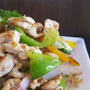 Chicken stir fry (daily)