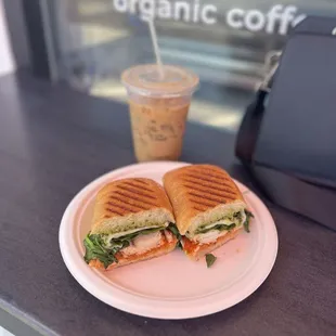 Chicken Pesto panini