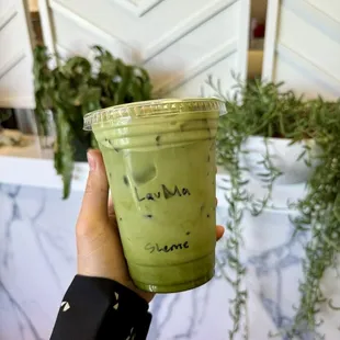 Addicted to their matcha lavender latte. Purely the best. Must try if you love matcha!