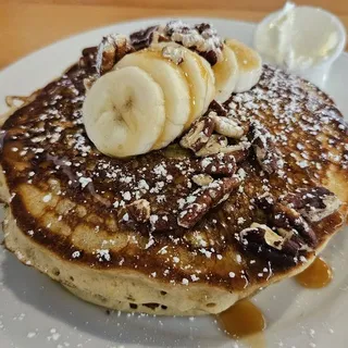 Banana Pecan Pancakes