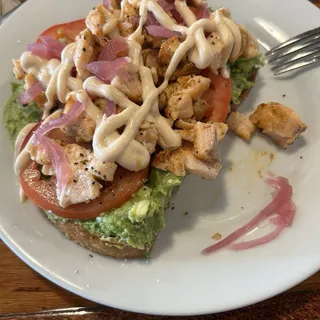 Alaskan Avocado Toast