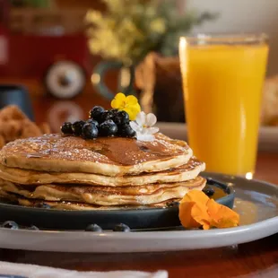 Blueberry Harvest Pancakes