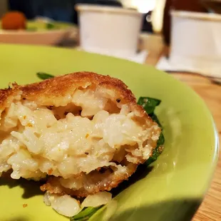 Inside the arancini, to go