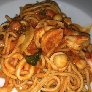 Spaghetti Ai Frutti Di Mare