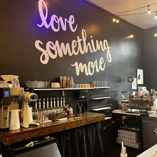 Inside-coffee bar
