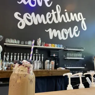 Blueberry Cold Brew Bop