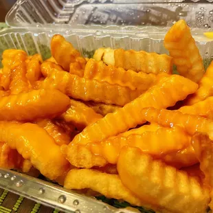 The cheesiest crinkle cuts there ever were.