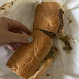 2. Cheese Steak Sandwich