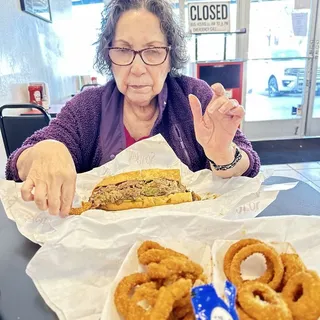 6. Pepper Steak Sandwich