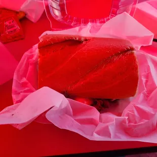 The works cheesesteak