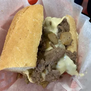 2. Cheese Steak Sandwich