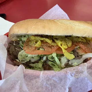 4. Cheese Steak Hoagie