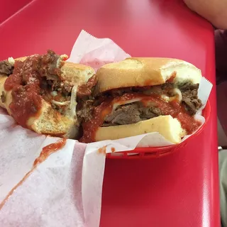 5. Pizza Steak Sandwich