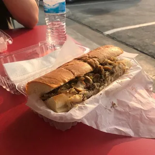 17. Chicken Mushroom Steak Sandwich