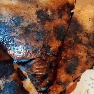Burnt pizza!!!