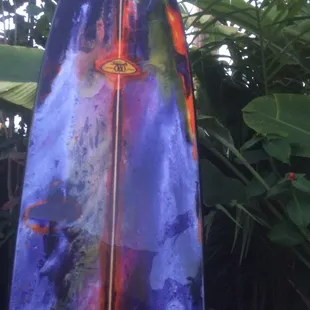 Now with color work same Iggs longboard