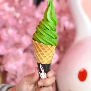 A7. Matcha Soft Serve