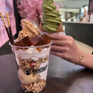 D3 Shimoi milk tea Soft cream