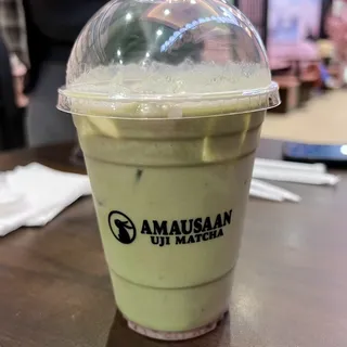 F4 Kokura Red Bean Matcha Latte