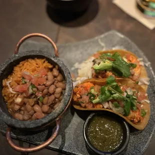 The whole meal