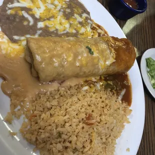 Texas Size Chimichanga