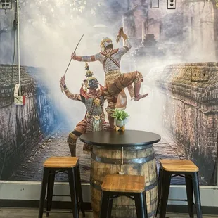Art on the wall
