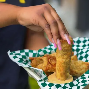 food, fish and chips