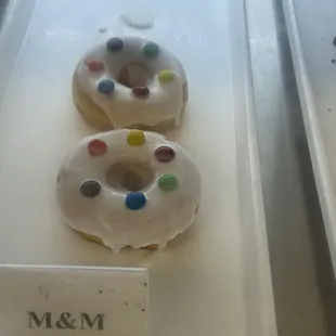 Donuts with M&amp;M&apos;s