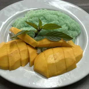 Sweet Sticky rice with Mango.