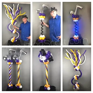 Custom table centerpiece designs.