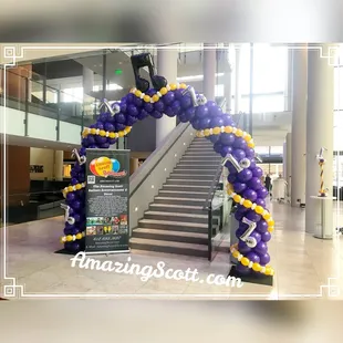 Balloon arches of all shapes and sizes!