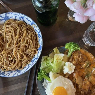 Black Pepper Garlic Noodle