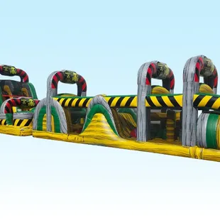 Toxic obstacle  80 ft long