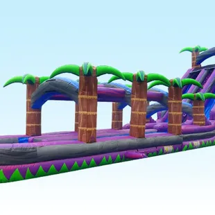 Purple water monster 22 ft high 55 ft long