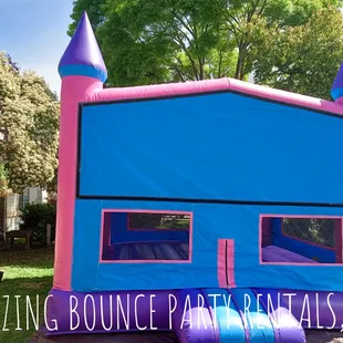 Standard 13&apos; x 13&apos; princess bouncing castle