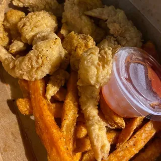 8 Fried Shrimp Basket