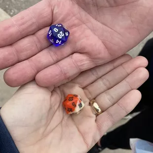 20 sided dice!